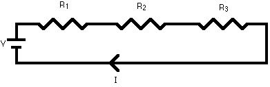 series circuit diagram with resistor